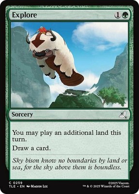 1x Explore MTG - Avatar: The Last Airbender: Eternal-Legal - NM-Mint