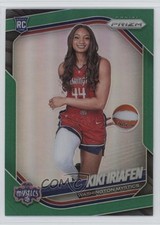 2025 Panini Prizm WNBA Variation Green Kiki Iriafen #149 Rookie RC 9bg