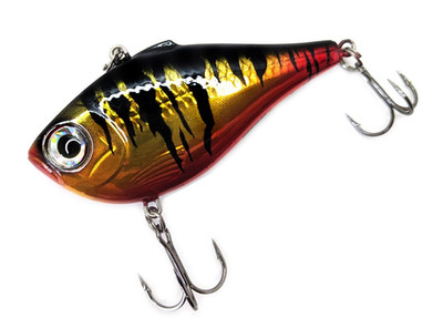 Rapala Rippin Rap #6 Hotshot Custom Painted Lipless Crankbait (Raptor)