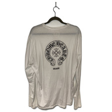 Chrome Hearts L/S Tee White Miami EMPLOYEE EXCLUSIVE