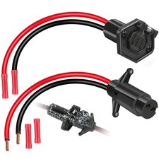 Trolling Motor Plug,Trolling Motor Plug and Receptacle 12v for Minn Kota,Wate...