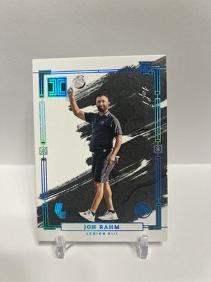 Jon Rahm 2024-25 IMPECCABLE LIV GOLF PLATINUM BASE RC 1/1  card number 47
