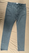 TODD SNYDER Slate Gray 5-Pocket Slim Fit Cords NWT 178 Size 32 X 34
