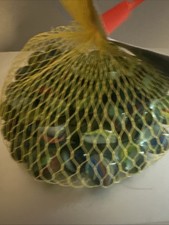 1998 Imperial Marbles Super Champion New 100 Count Mesh Bag Glass Swirl.