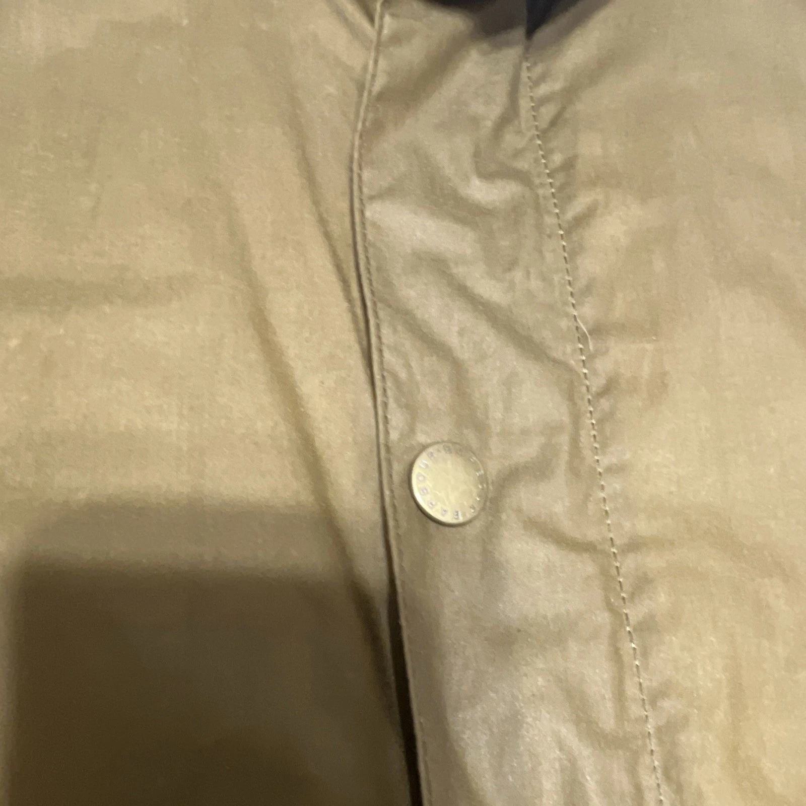 Barbour Lightweight Prestbury Waxed Cotton Jacket Men’s M Brown MWX1466SN31 - product detail image 4