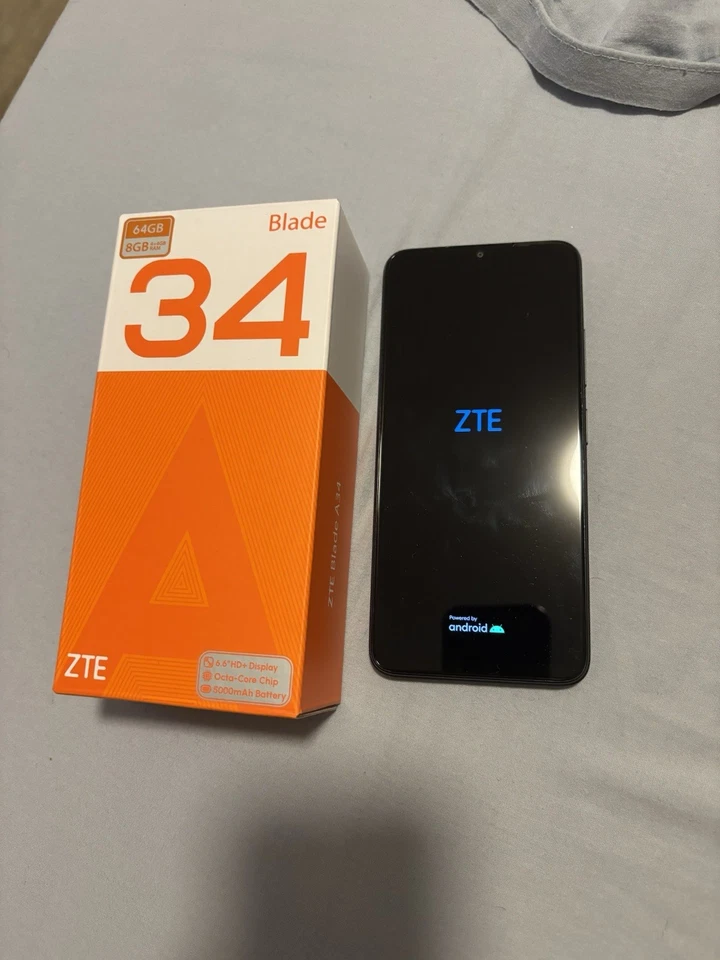 ZTE BLADE A34 DUAL SIM 6.6" OCTA CORE RAM 2+4/64GB 4G LTE GRAY - Immagine 2 di 4