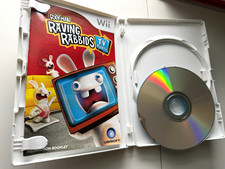 Ubisoft Rayman Raving Rabbids TV Party Nintendo Wii Manual Balance Board E10+