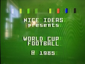 World Cup Soccer (Intellivision, 1983) - Cart / Manual / Overlays - Tested!