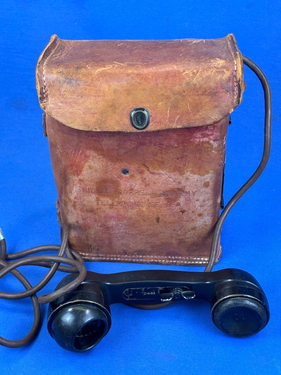 25+ Field Telephone Original WWII US Gear & Equipment for sale