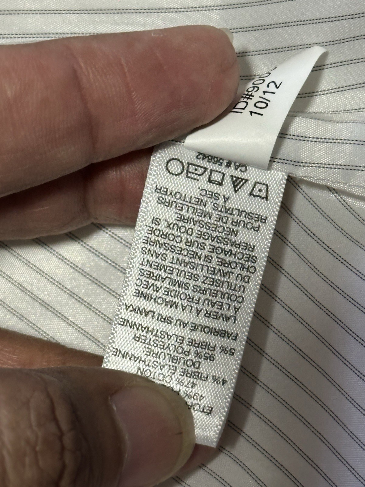 Sophisticated Express white one-button blazer Siz… - image 6