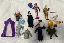 Random Lot Vintage 1990s Disney Hunchback Of Notre Dame Play Set Pieces