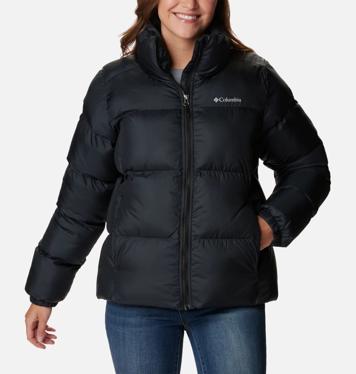 Columbia Puffect Puffer Jacket Women's (Black)
