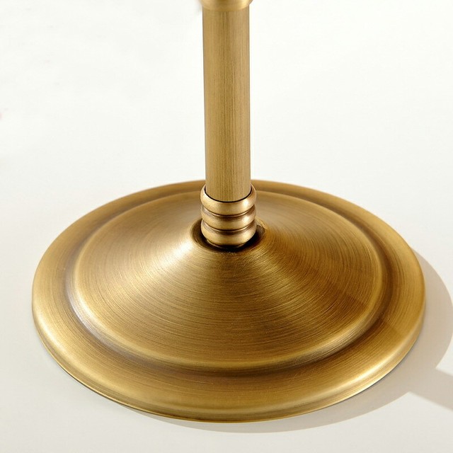 Antique Brass 3 X Magnifying Makeup Mirror Double Side 8 Inch Cosmetic