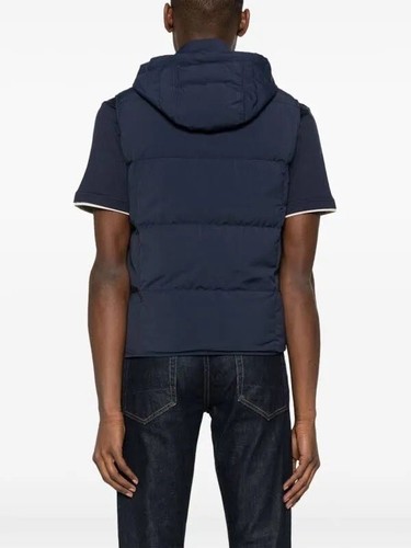 Eleventy Hooded Padded Gilet - Picture 2 of 13