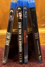 Four Blu-ray action/sci-fi disk collection