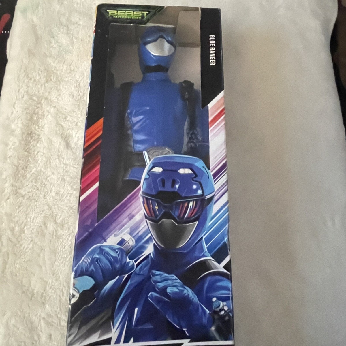 Hasbro Power Rangers Beast Morphers – Action Figure Blue Ranger 30cm Con Accessorio - 2