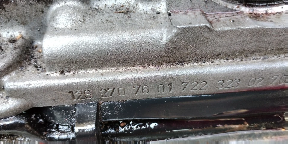 Mercedes 420Sel 560Sec 560Sel W126 86 transmisión automática 4 velocidades 1262707601722 79 k millas Foto 2 de 4