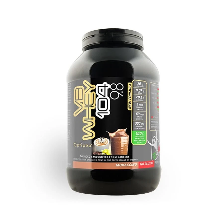 Net Integratori VB Whey 104 9.8 900 gr Proteine isolate Mokaccino