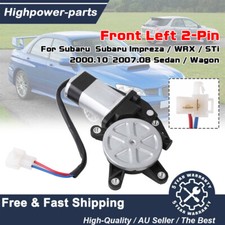 FRONT Left Window Regulator Motor 2 Pin For Subaru Impreza WRX STi 2000~2007 AU