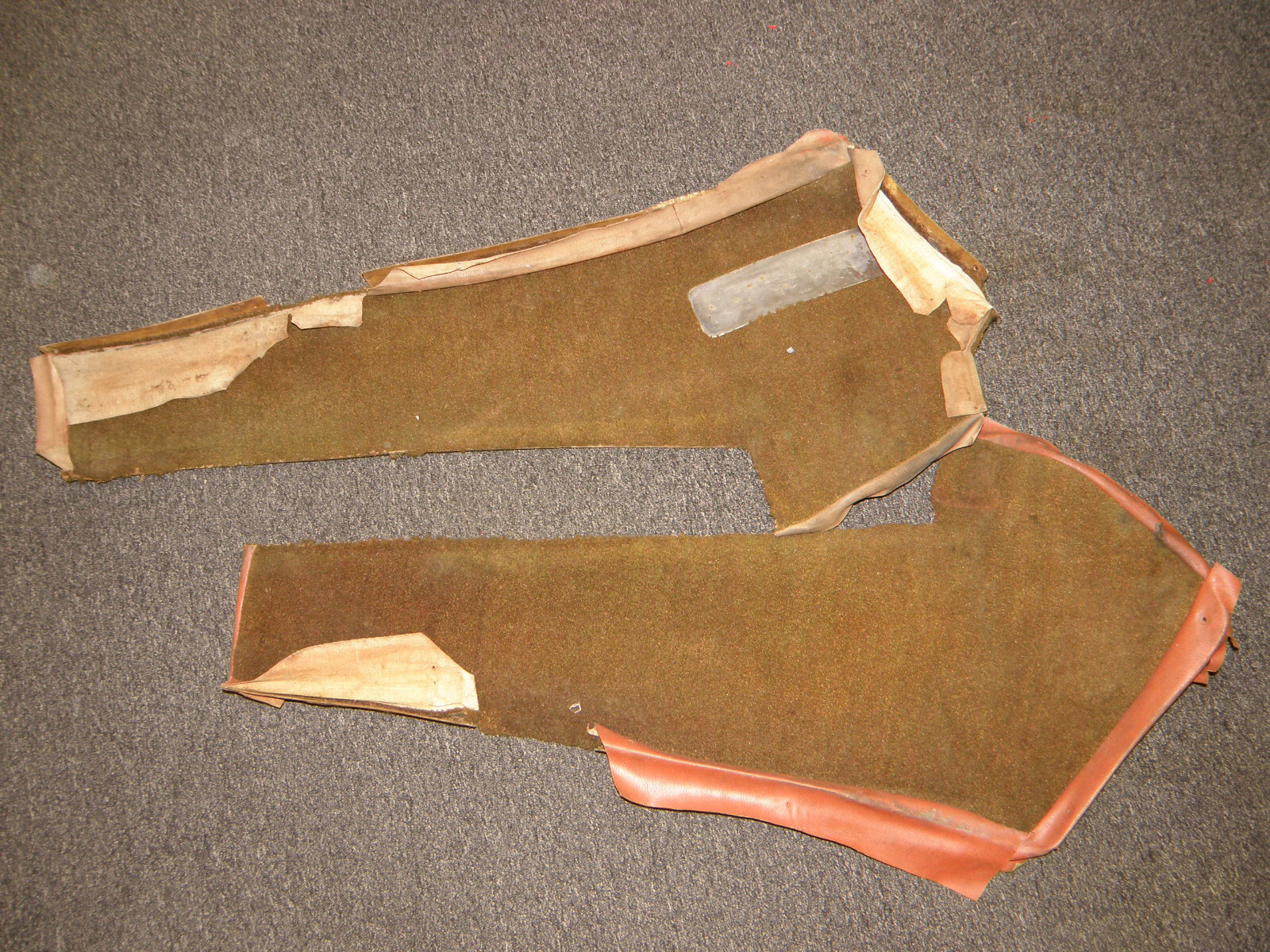 LAMBORGHINI ESPADA ISLERO TRANSMISSION TUNNEL SIDE PANELS