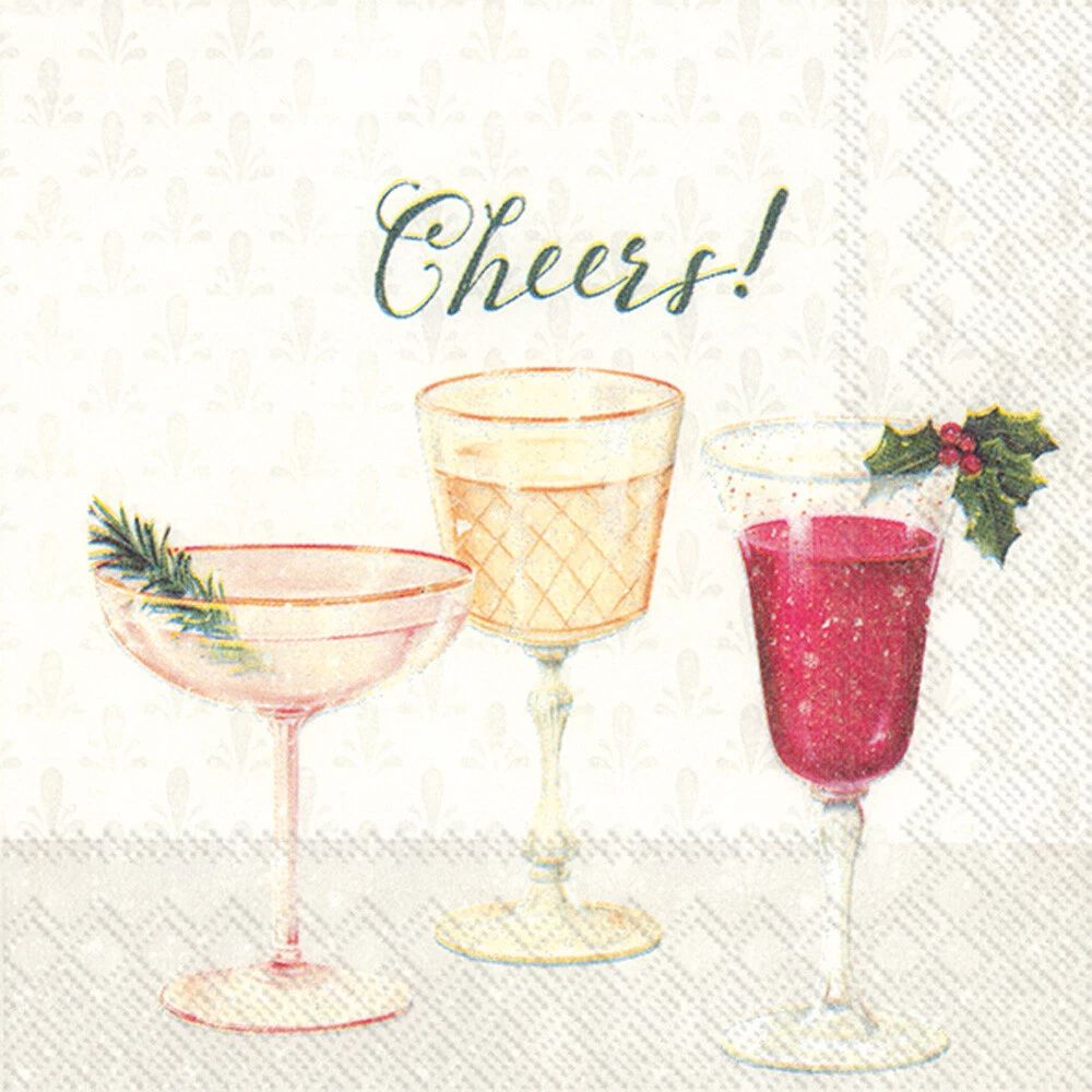 Boston International Cheers Cocktail Napkin - Thumbnail 4
