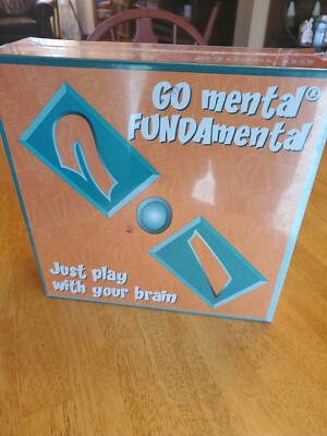 GO mental FUNDAmental Educational Question Game Ages 8+ NEW in sealed box!