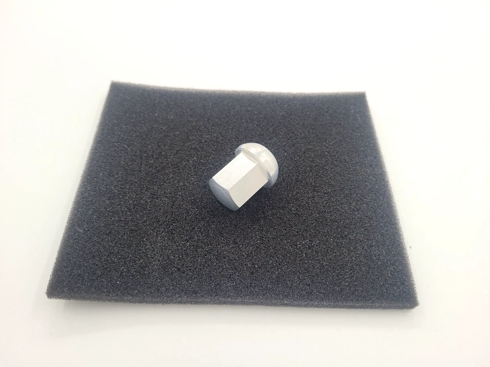 20x Wheel Nut Aluminium Silver Fits Porsche 911 964 993 914 924 928 944 - Image 2 of 3