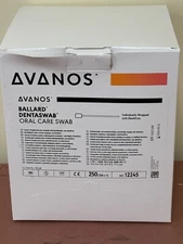 Avanos Ballard DENTASWAB ORAL CARE SWAB.  250 Per Box.  Exp 8/22/24.