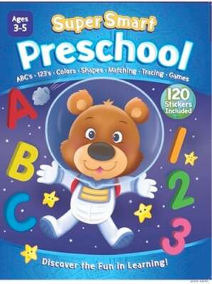 Super Smart: Preschool (Workbook) by Kidsbooks Publishing: New