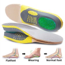 Orthotic Insoles for Flat Feet with High Arch Support
