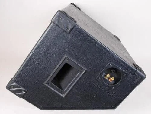 全新 (2) 12 英寸 PA 地板显示器 舞台扬声器 现场波段 声音 专业音频 8 欧姆对  — 第 2/2 张图片