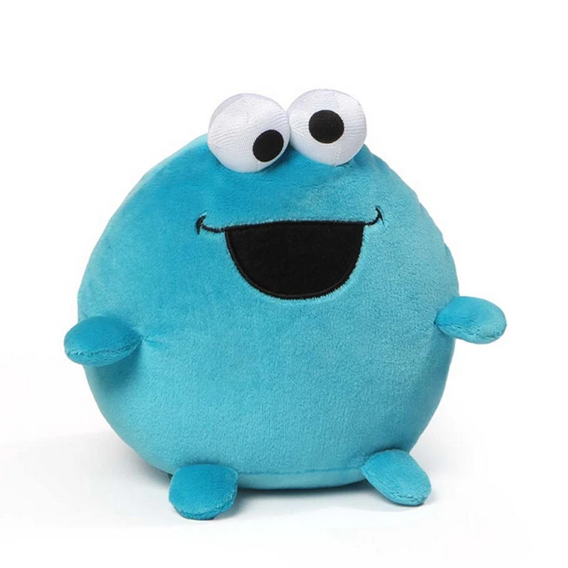 GUND SESAME STREET EGG FRIENDS BOLSA DE FRIJOLES DE PELUCHE JUGUETES ELMO, GROVER ABBY COOKIE ++ Foto 4 de 4