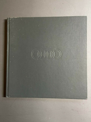 2000 Audi ''Sharing a Singular Vision'' Hardbound Book - RARE!! Awesome L@@K