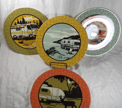 Camp Casual RV Trail Melamine Plates Dinner