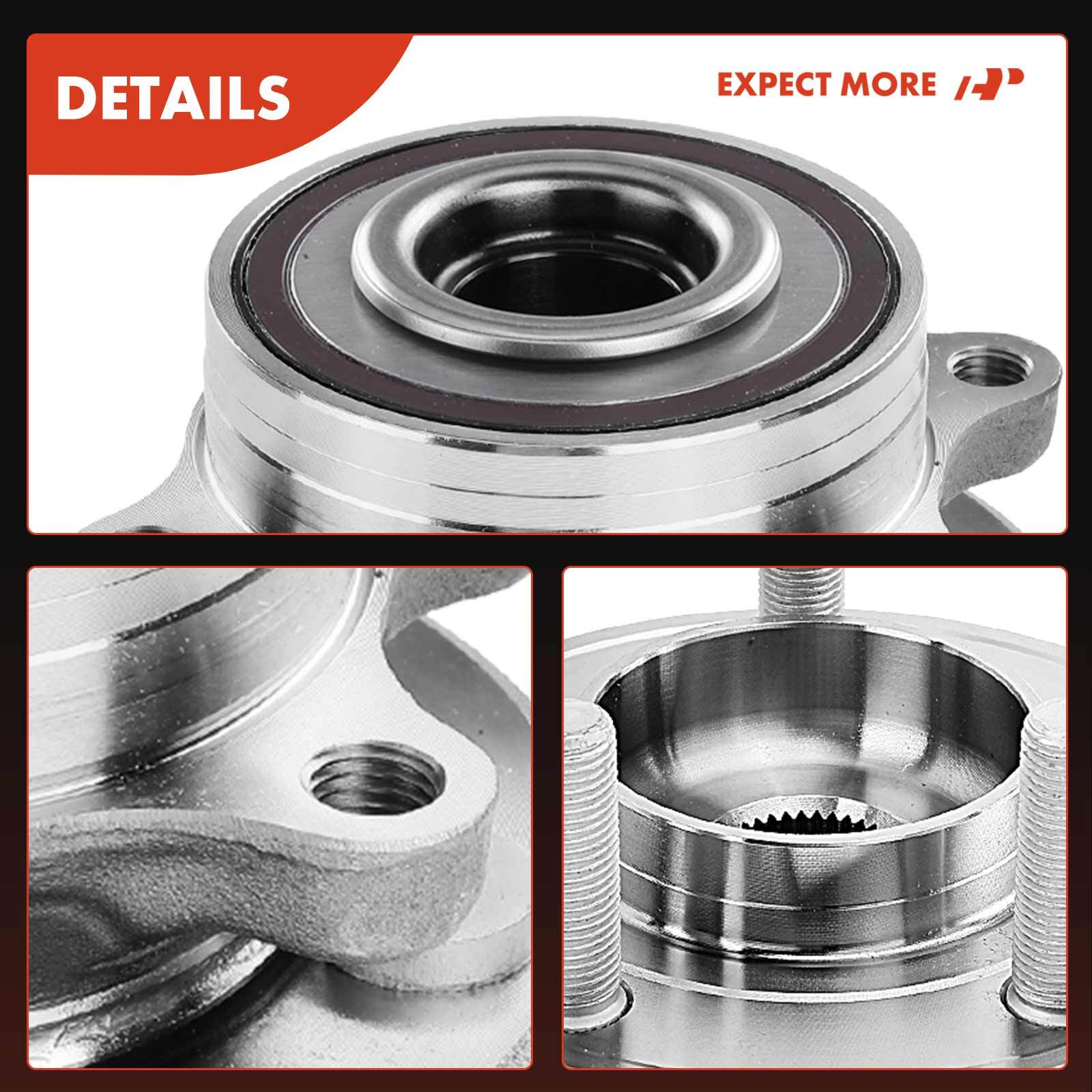 A-Premium Front Wheel Hub & Bearing Assembly for Ford GT 2017-2022 V6 3.5L GAS