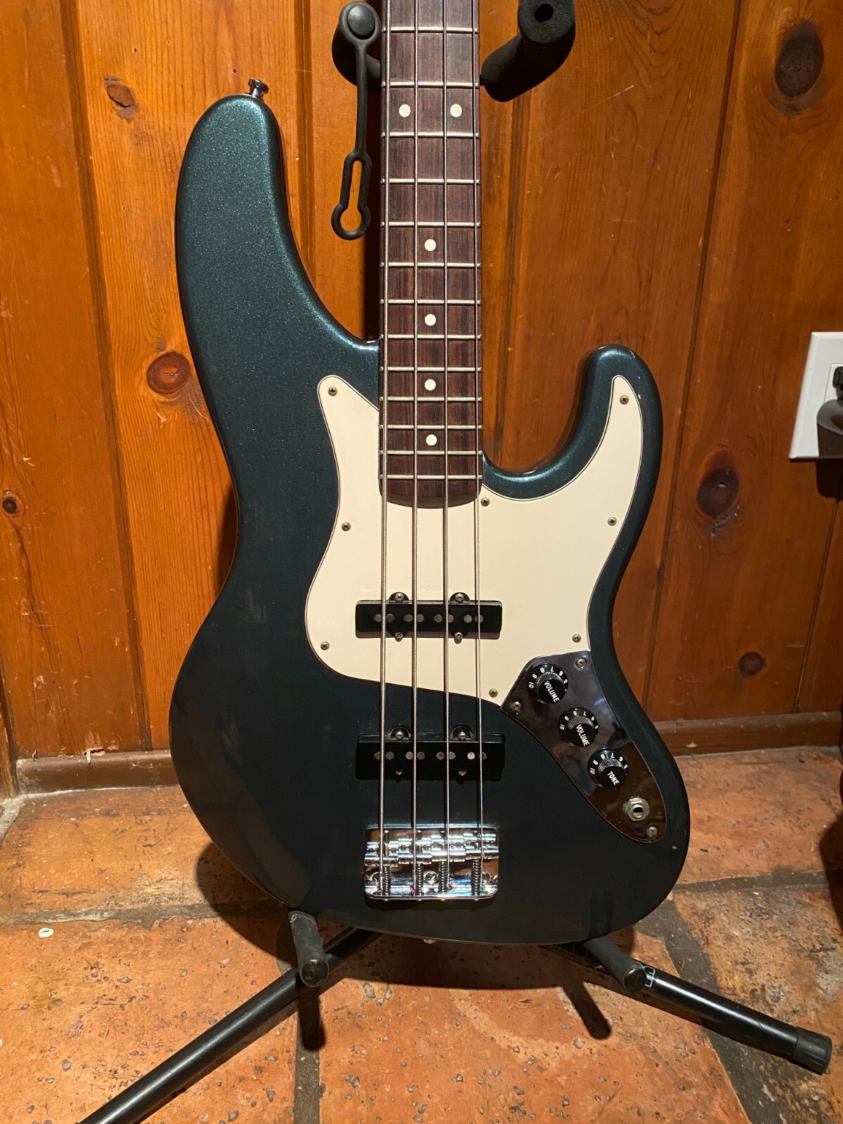 1989 fender "longhorn" jazz bass made in usa eBay