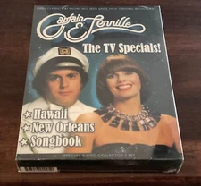Captain & Tennille Box Set - The TV Specials Three DVDs NEW AND SEALED