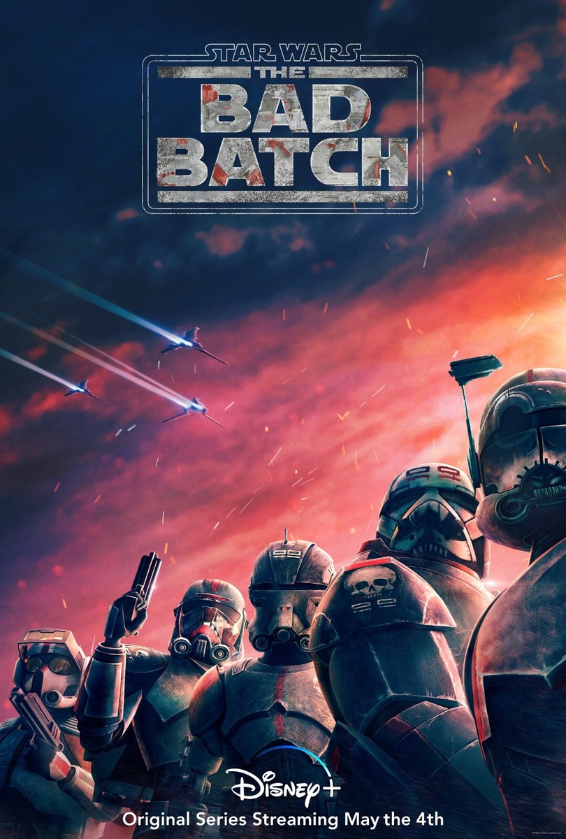 バッドバッチポスター Star Wars The Bad Batch 2023 Season 2 Poster Wall Art A4 A3