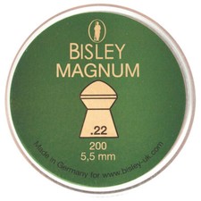 Bisley Magnum .22 5.5mm Pellets Airgun  Air Rifle Target Hunting Shooting