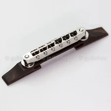 NEW Archtop Guitar Bridges w/ TOM Tunematic Gotoh GE104B Nickel & Ebony Base