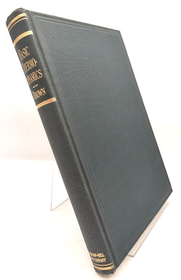 Basic Thermodynamics Charles Leonard Brown 1951 McGraw Hill 1st Ed Hardcover