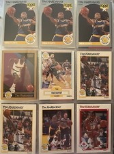 Tim Hardaway Basketball Card Lot (43 total, including 5 ROOKIES + one “Threads”