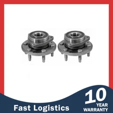 Pair Front /Rear Wheel Bearing Hub For Chevy Traverse 2009-2016 Enclave Acadia