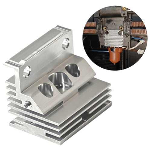 1Pcs For Creality K1 Series Radiator Metal Heat Sink Throat Heating - Photo 2/6