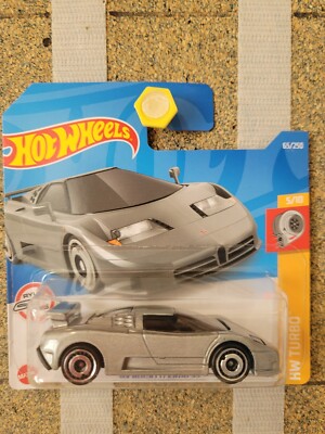 Hot Wheels 2022 - BUGATTI EB110 [SILVER] NEAR MINT VHTF CARD GOOD COMBINED POST 