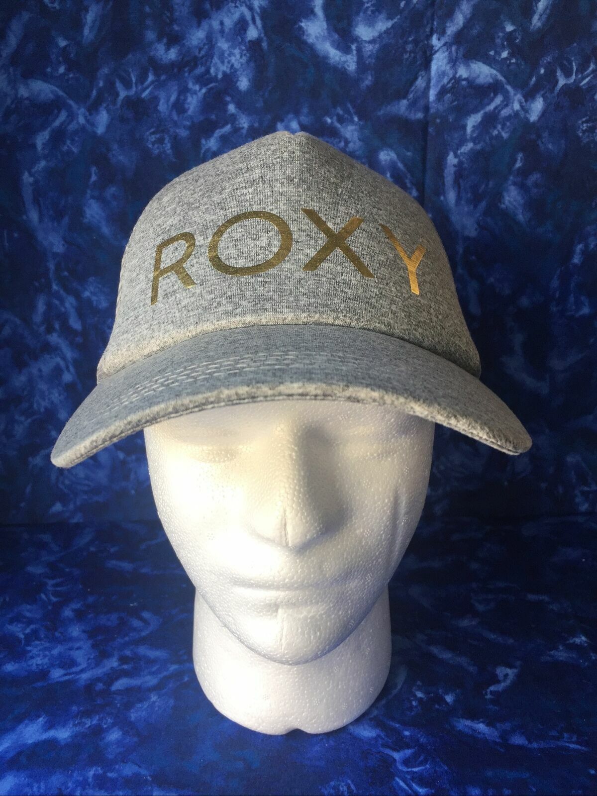 Roxy Gray Trucker Baseball Hat / Cap Adjustable - image 1
