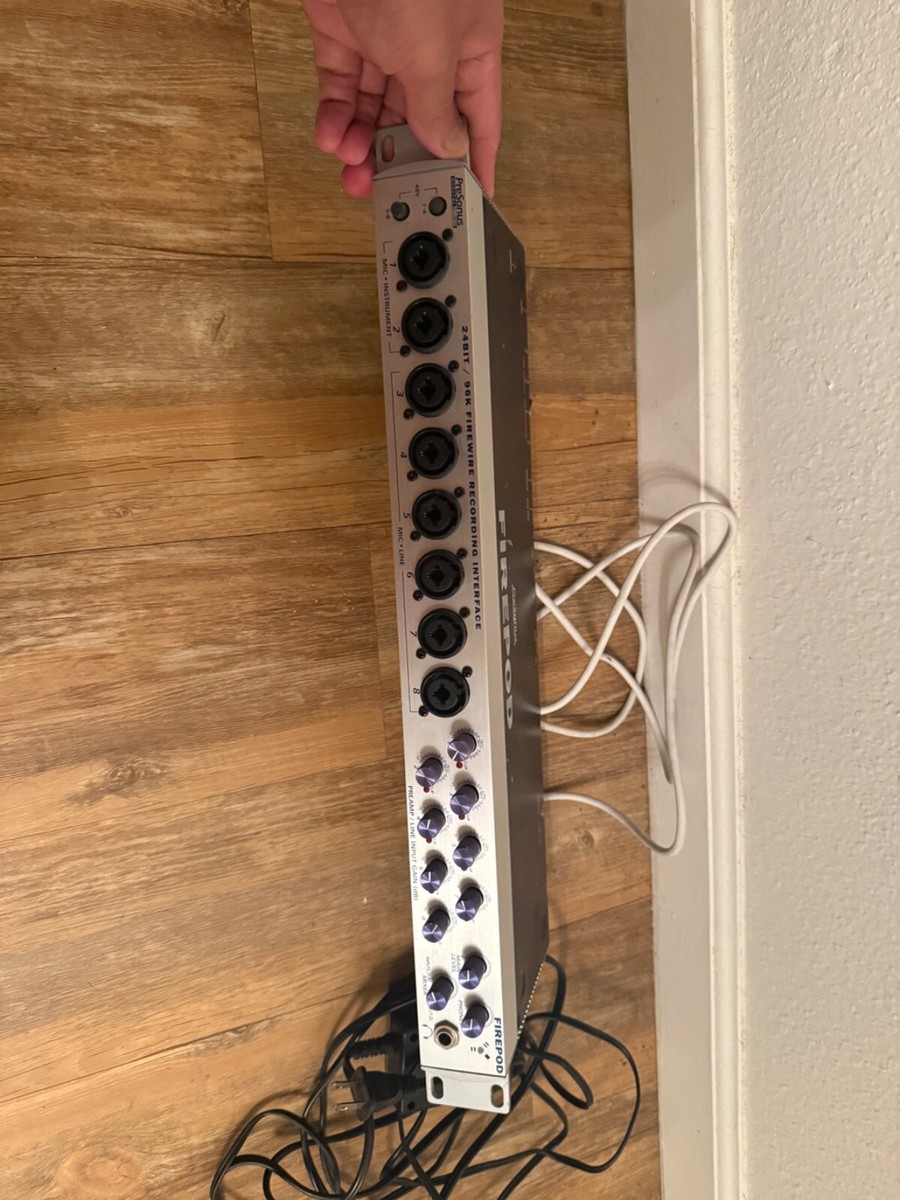 PreSonus FIREPODオーディオインターフェース PreSonus Digital Audio Firepod 24 bit / 96K FireWire