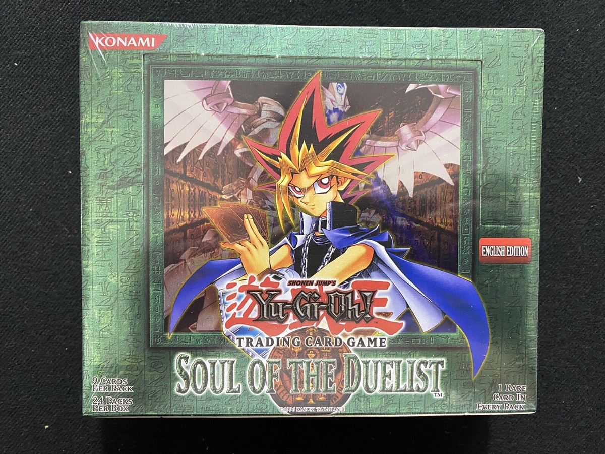 Yugioh Soul of the Duelist Booster Box Factory Sealed | eBay