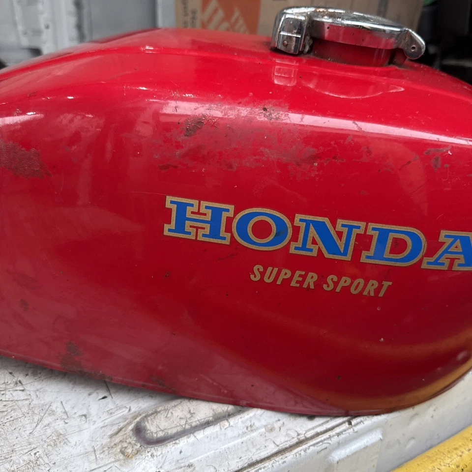 Bonito tanque de gasolina Super Sport Honda CB400F 1975-1977 OEM Foto 3 de 4