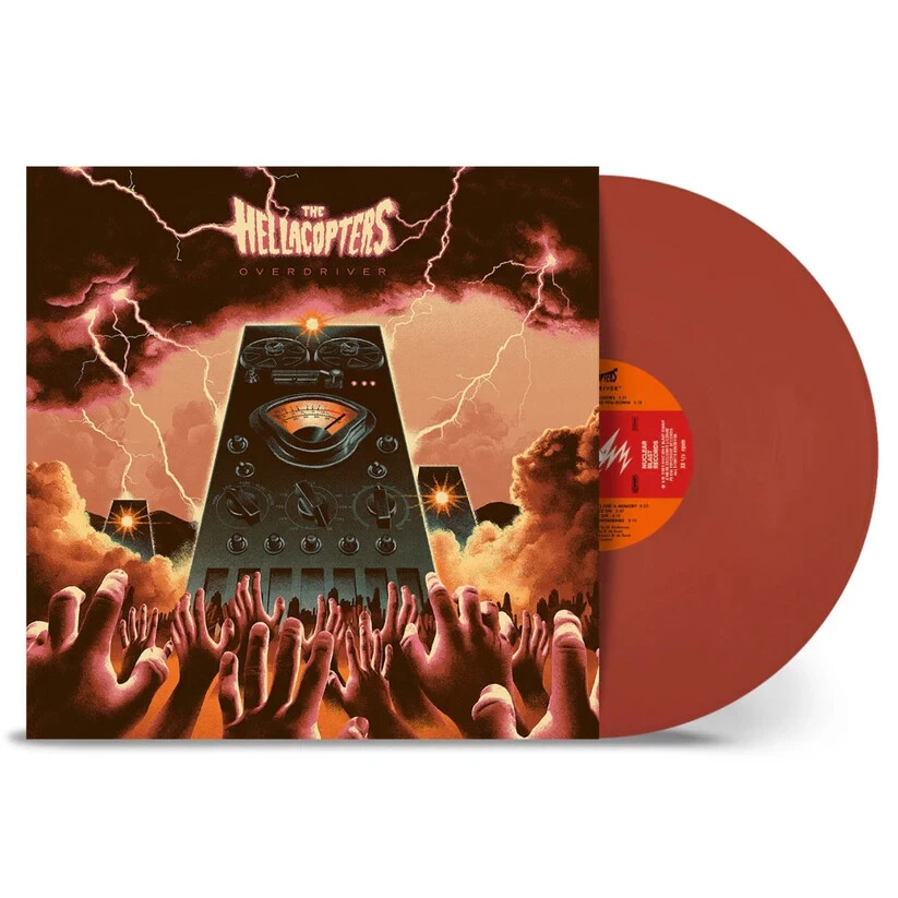 HELLACOPTERS - Overdriver (2024) LP brick red Vinyl pre order